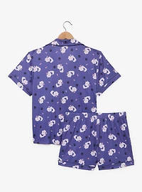 Disney The Emperor's New Groove Cat Yzma Allover Print Women's Sleep Shirt & Shorts Set - BoxLunch Exclusive