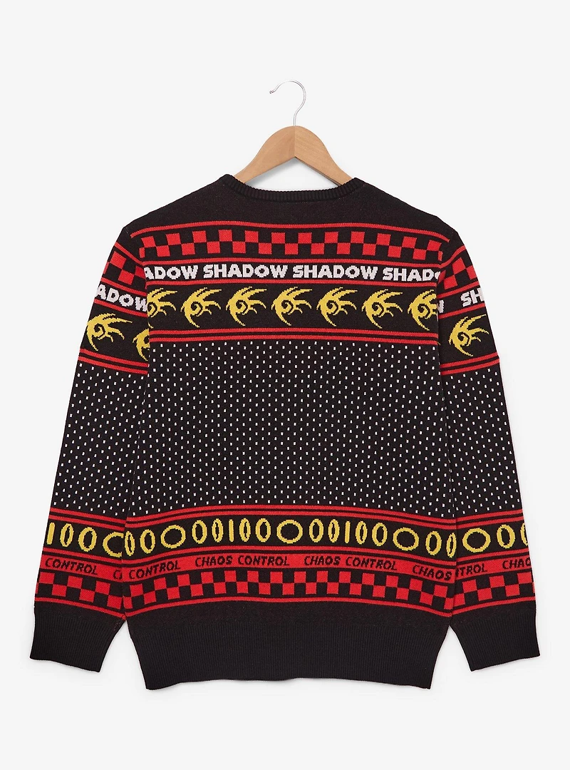 Sonic the Hedgehog Shadow Holiday Sweater