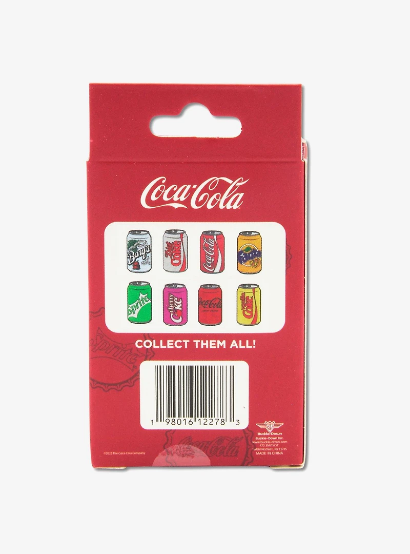 Coca-Cola Soft Drink Cans Mystery Enamel Pin Blind Box Series