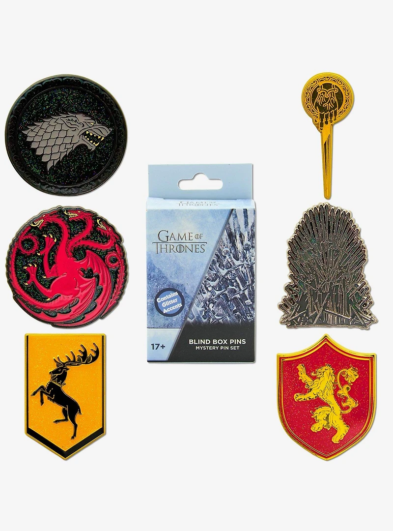 Game of Thrones Mystery Enamel Pin Blind Box Series