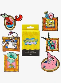 SpongeBob SquarePants Character Portraits Mystery Enamel Pin Blind Box Series