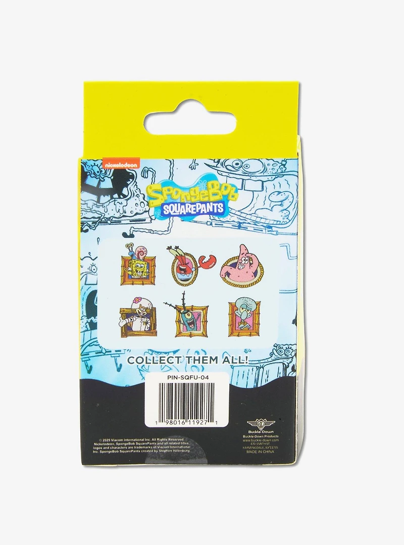 SpongeBob SquarePants Character Portraits Mystery Enamel Pin Blind Box Series
