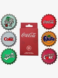 Coca-Cola Bottle Caps Mystery Enamel Pin Blind Box Series 2 Pack