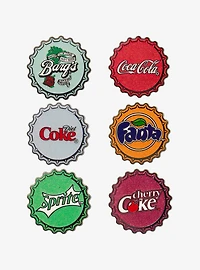 Coca-Cola Bottle Caps Mystery Enamel Pin Blind Box Series 2 Pack