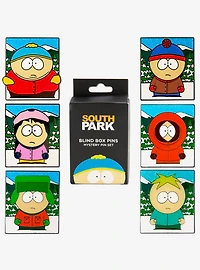 South Park Character Portraits Mystery Enamel Pin Blind Box Series 2 Pack