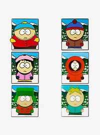 South Park Character Portraits Mystery Enamel Pin Blind Box Series 2 Pack