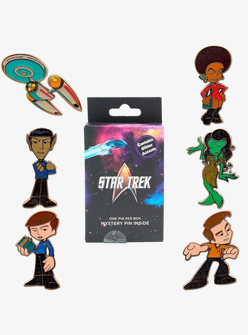 Star Trek Chibi Mystery Enamel Pin Blind Box Series 2 Pack