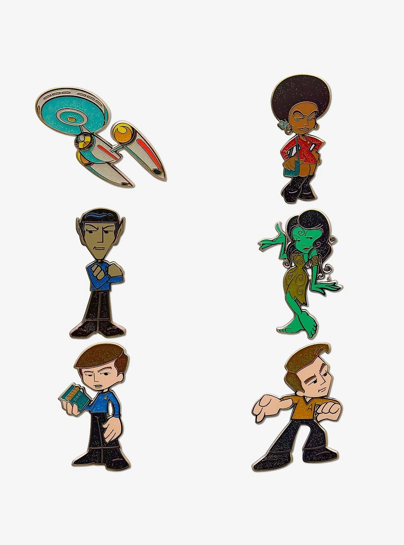 Star Trek Chibi Mystery Enamel Pin Blind Box Series 2 Pack