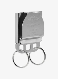 Coca-Cola Script Logo Seatbelt Buckle Keychain