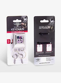 My Little Pony Twilight Sparkle Close Up Seatbelt Buckle Keychain