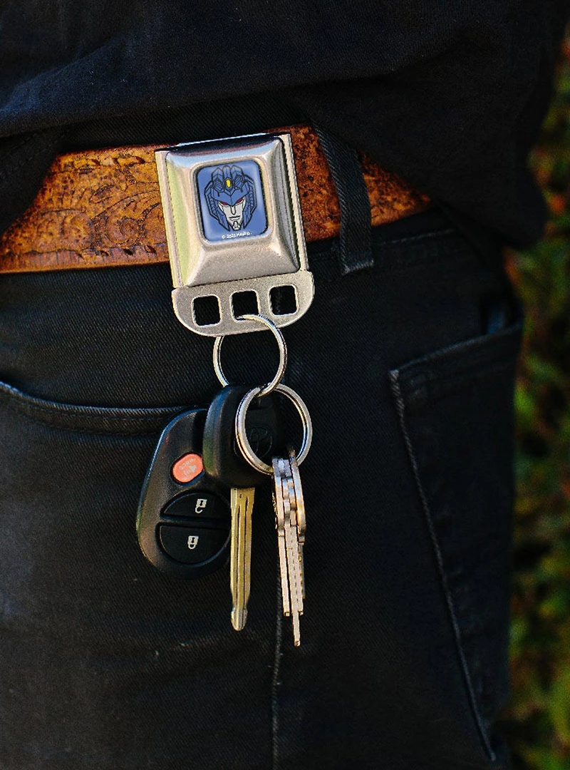 Transformers Starscream Face Seatbelt Buckle Keychain