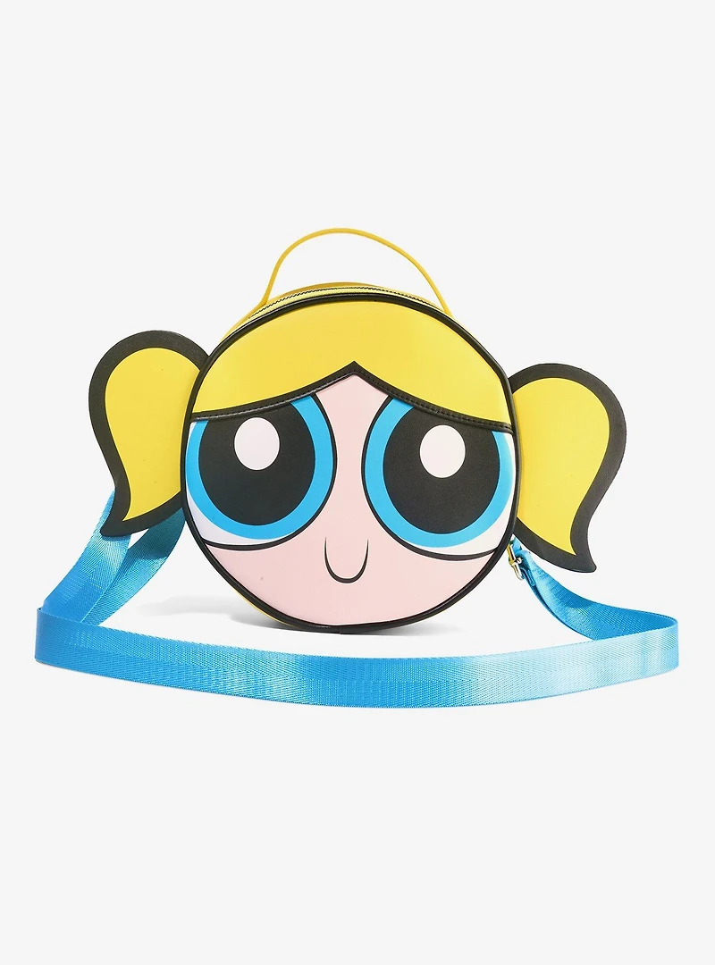 The Powerpuff Girls Bubbles Smiling Face Close Up Crossbody Bag