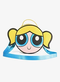 The Powerpuff Girls Bubbles Smiling Face Close Up Crossbody Bag