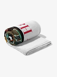NCAA Campus Life Ohio State Silk Touch Throw Blanket