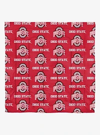 NCAA Rotary Ohio State 7 PC Queen Bed In Bag Set