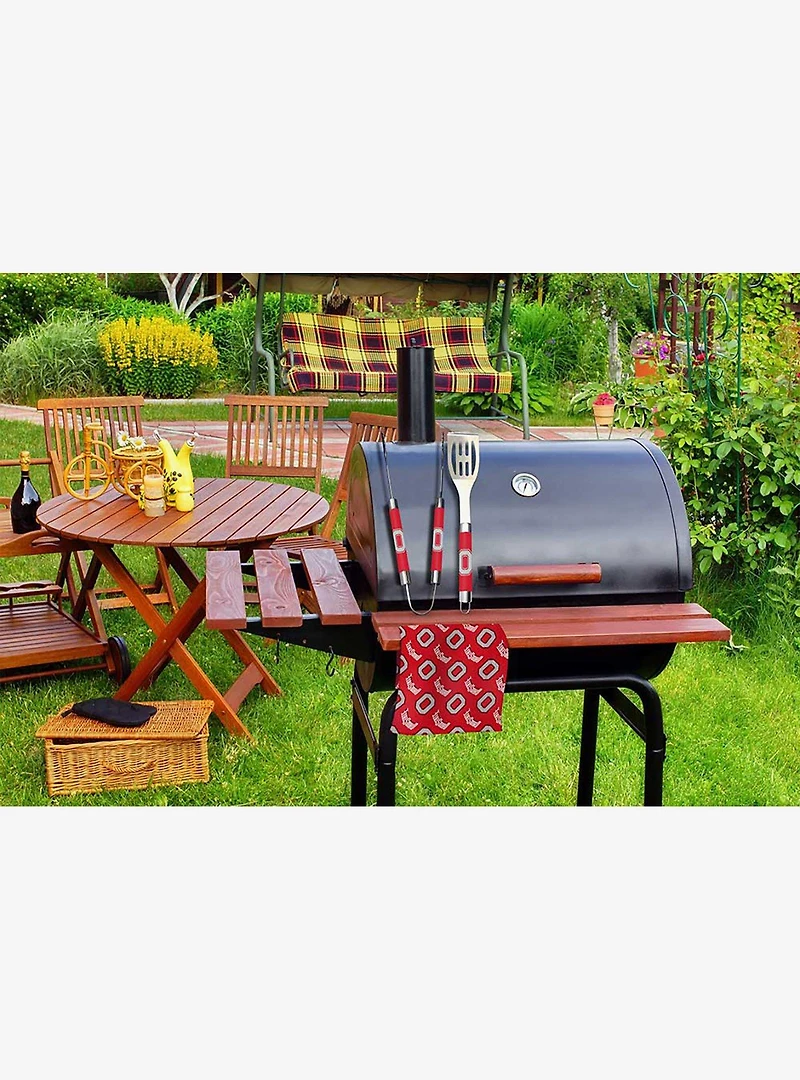 NCAA Ohio State Bbq Grill Utensil Set