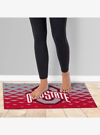 NCAA Ohio State Buckeyes Dropzone Washable Rug