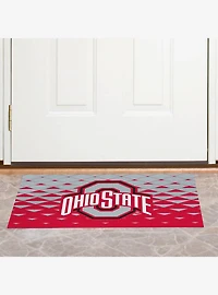 NCAA Ohio State Buckeyes Dropzone Washable Rug