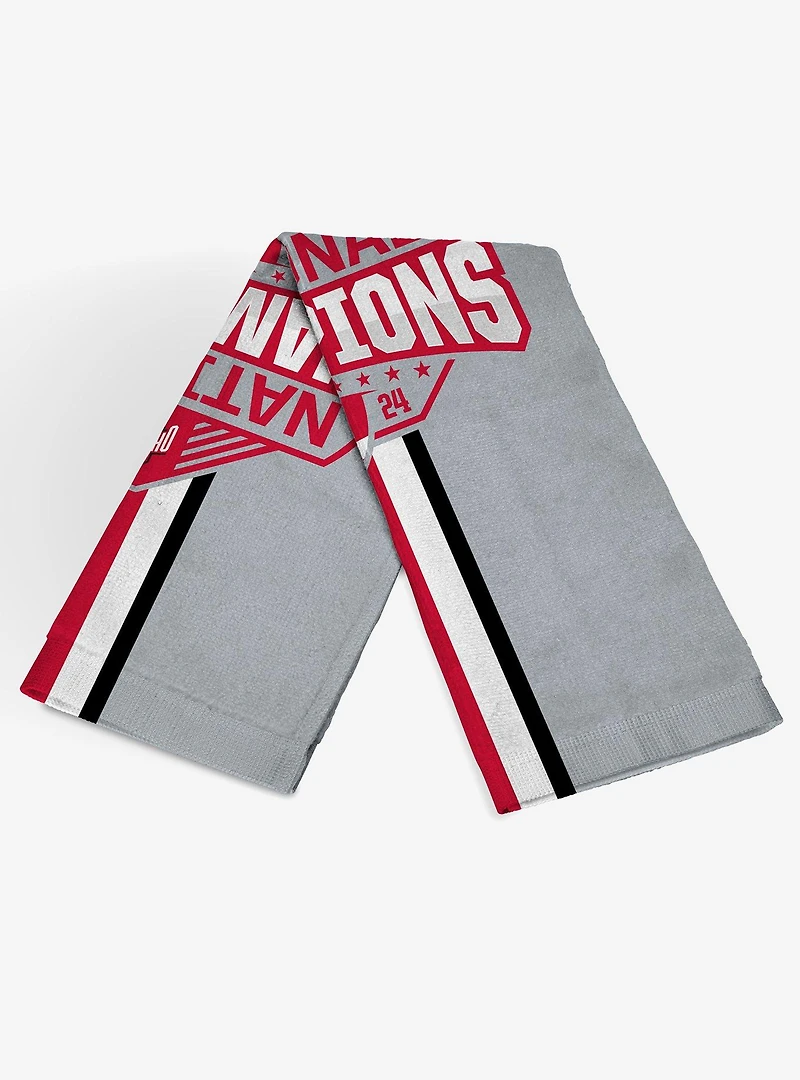 NCAA Ohio State Buckeyes 2024 FBC Champs Fan Towel 2 Pack