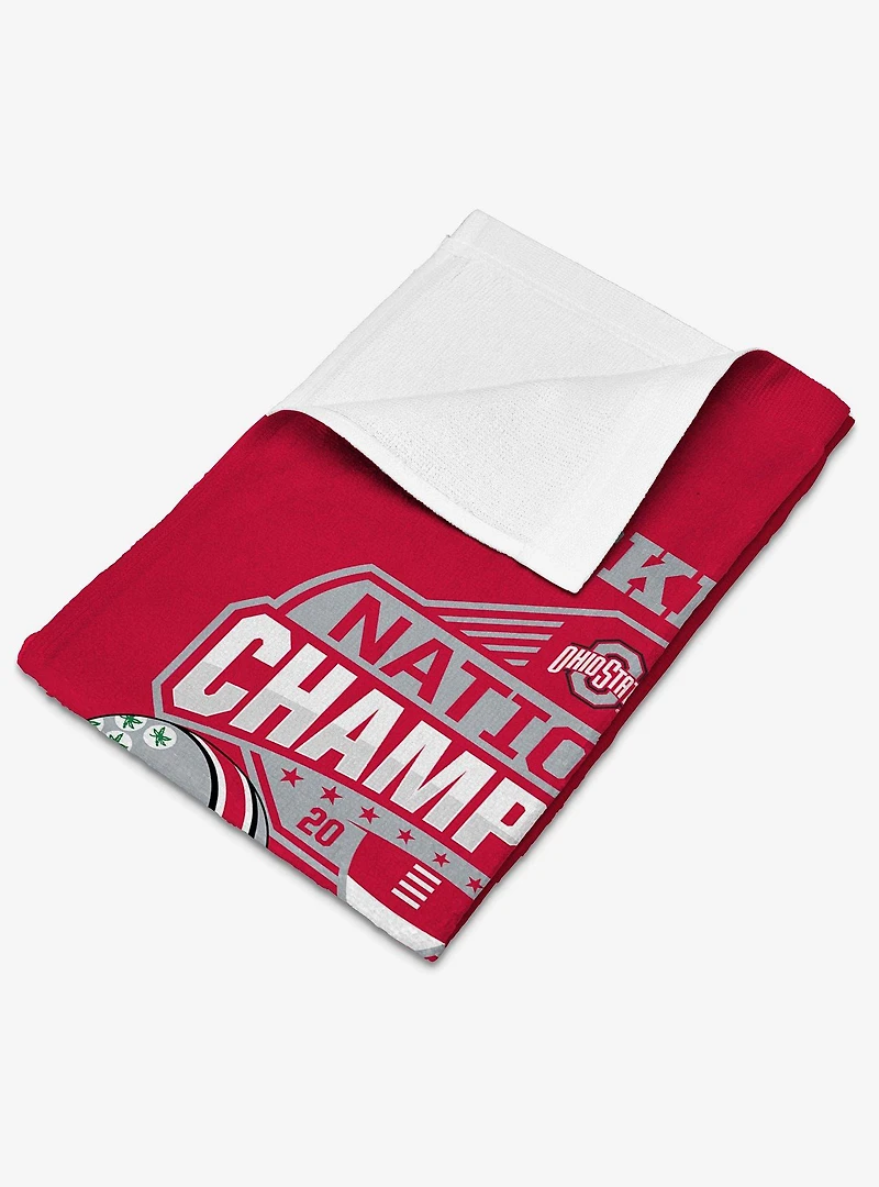 NCAA Ohio State Buckeyes 2024 FBC Champs Fan Towel 2 Pack
