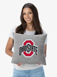 NCAA Ohio State Buckeyes Logo Sweatshirt Pillow