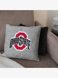NCAA Ohio State Buckeyes Logo Sweatshirt Pillow