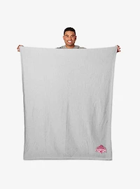 NCAA Ohio State Buckeyes 2024 FBC Champs Logo Sweatshirt Throw Blanket