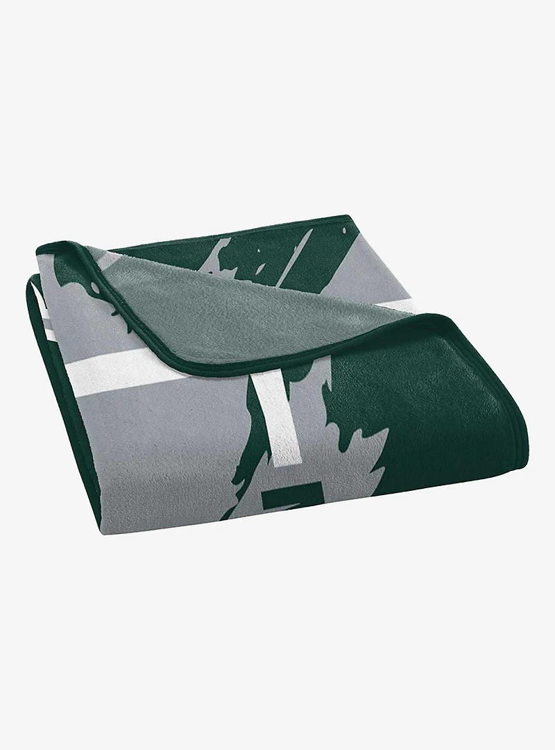 NCAA Michigan State Dimensional Micro Raschel Throw Blanket