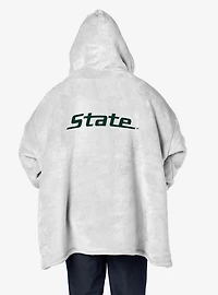 NCAA Michigan State Spartans Heather Grey Hoodler Pullover Hoodie