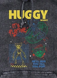 Poppy Playtime Huggy Wuggy Wants To Play Mineral Wash Hoodie