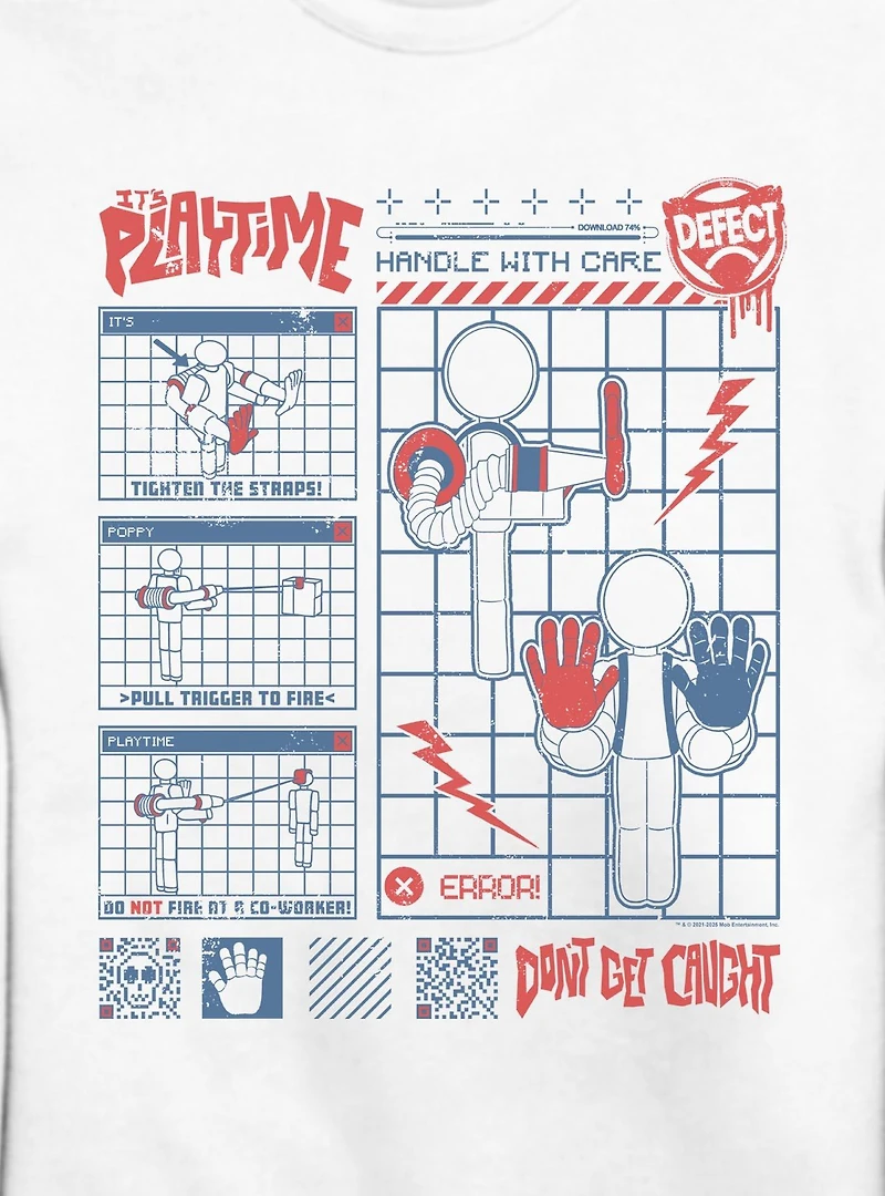 Poppy Playtime Player Scheme Sweatshirt