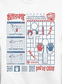 Poppy Playtime Player Scheme Sweatshirt