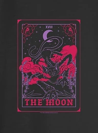 Poppy Playtime Catnap The Moon Tarot Womens Slouchy Sweatshirt