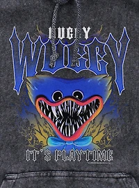 Poppy Playtime Huggy Wuggy Play Time Mineral Wash Hoodie