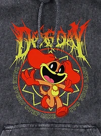 Poppy Playtime Dogday Enjoy Every Step Mineral Wash Hoodie