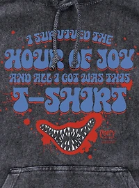 Poppy Playtime I Survived The Hour Of Joy Mineral Wash Hoodie