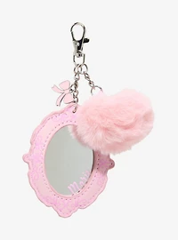 Disney The Aristocats Marie Mirror Multi-Charm Pom Pom Keychain - BoxLunch Exclusive