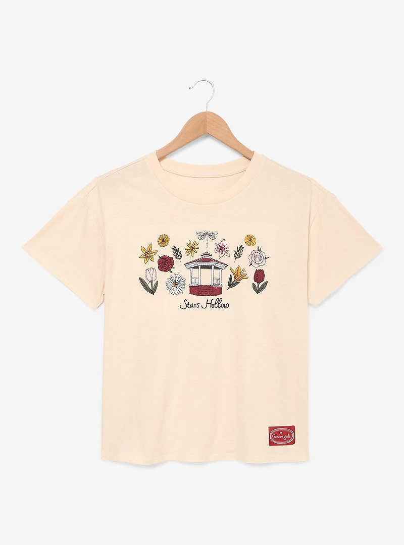 Gilmore Girls Stars Hollow Embroidered Women's T-Shirt - BoxLunch Exclusive