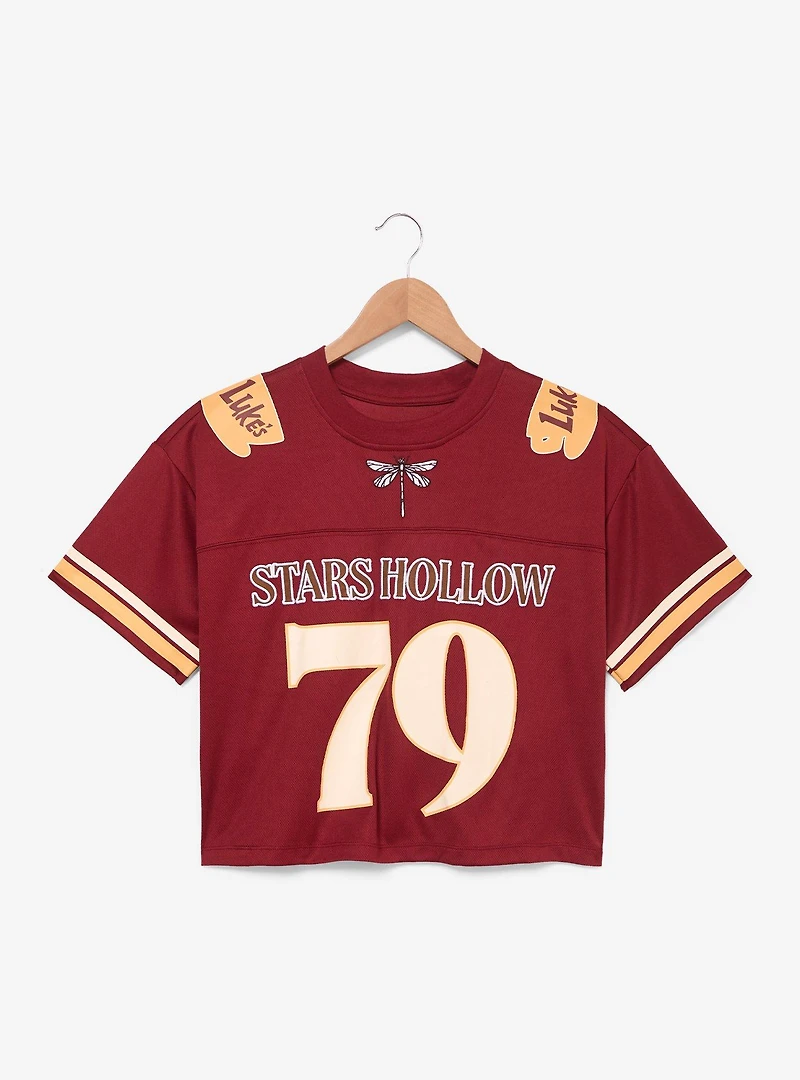 Gilmore Girls Stars Hollow Women's Cropped Football Jersey - BoxLunch Exclusive
