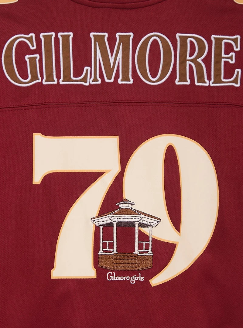 Gilmore Girls Stars Hollow Women's Cropped Football Jersey - BoxLunch Exclusive