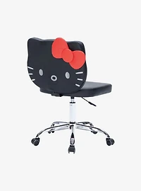 Sanrio Hello Kitty Faux Leather Swivel Vanity Chair