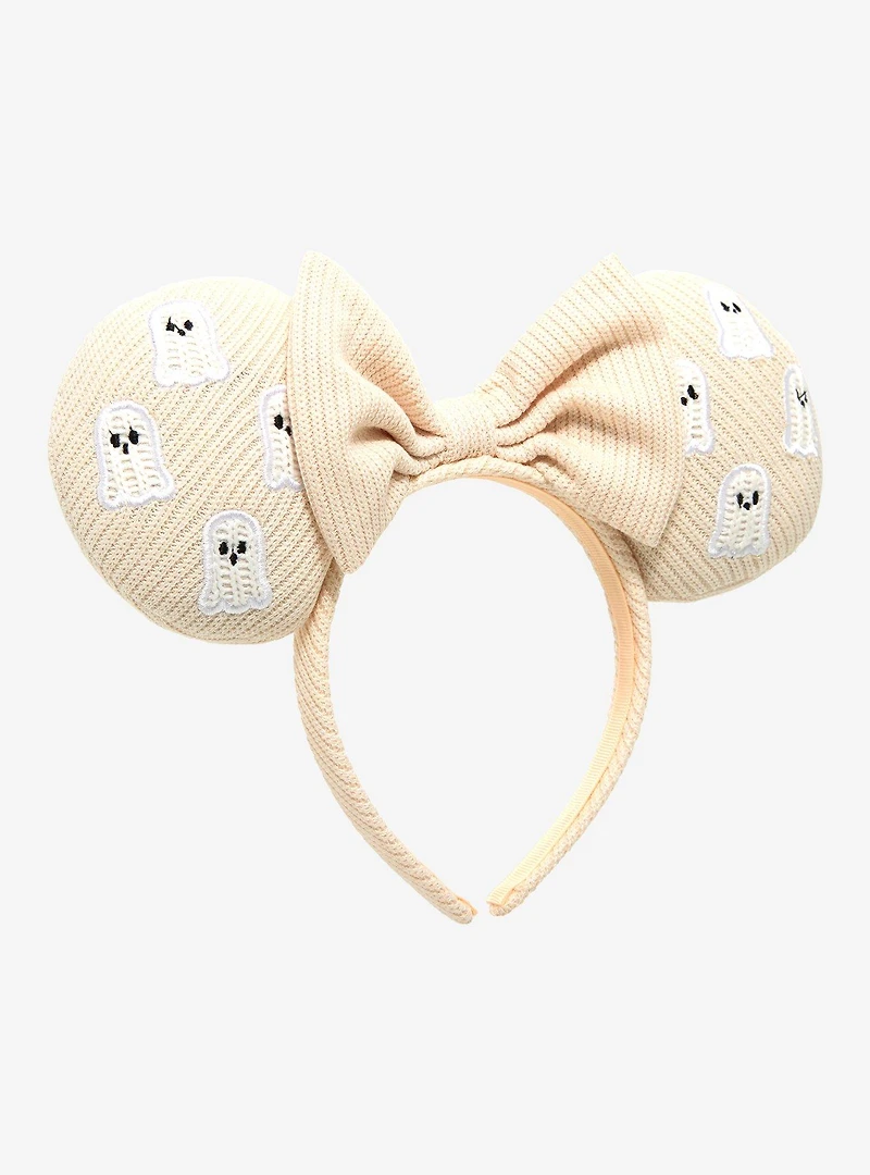 Disney Minnie Mouse Crochet Ghost Icon Ears - BoxLunch Exclusive