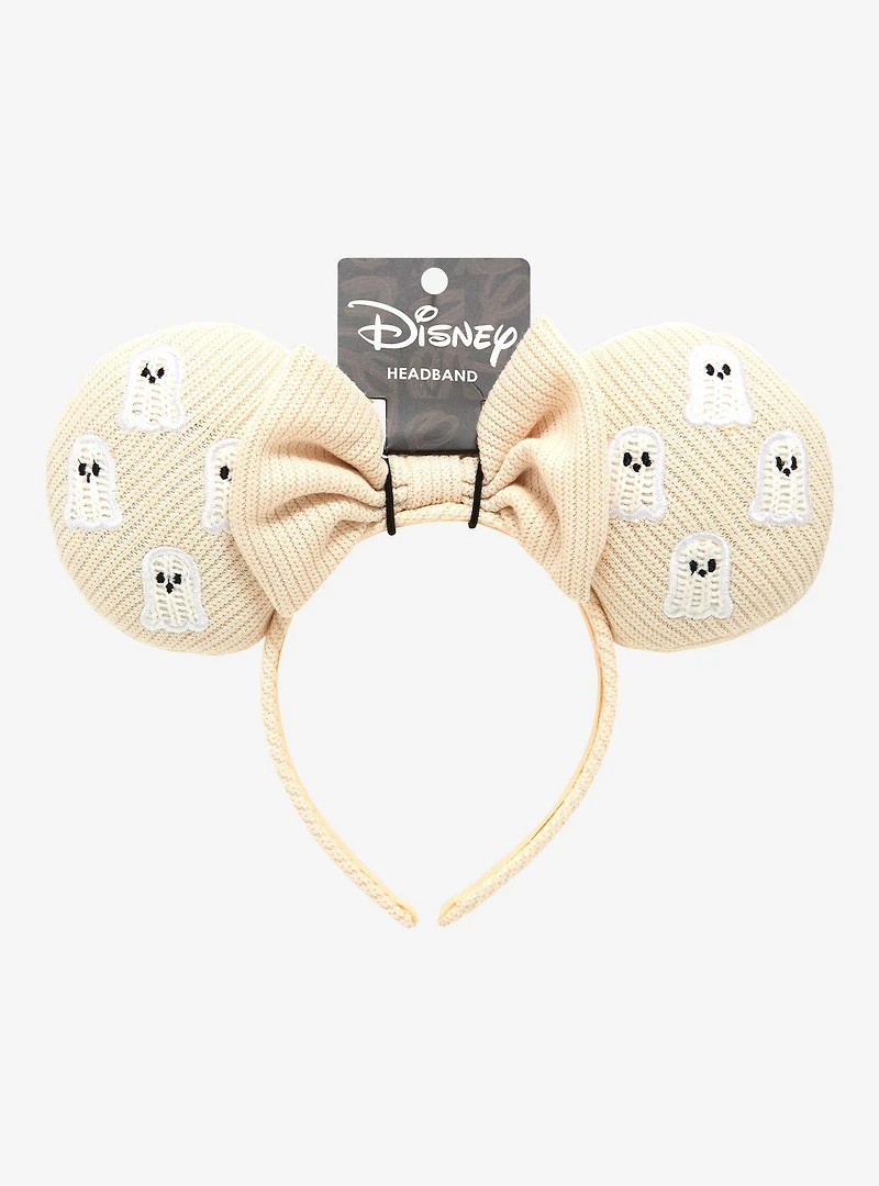 Disney Minnie Mouse Crochet Ghost Icon Ears - BoxLunch Exclusive
