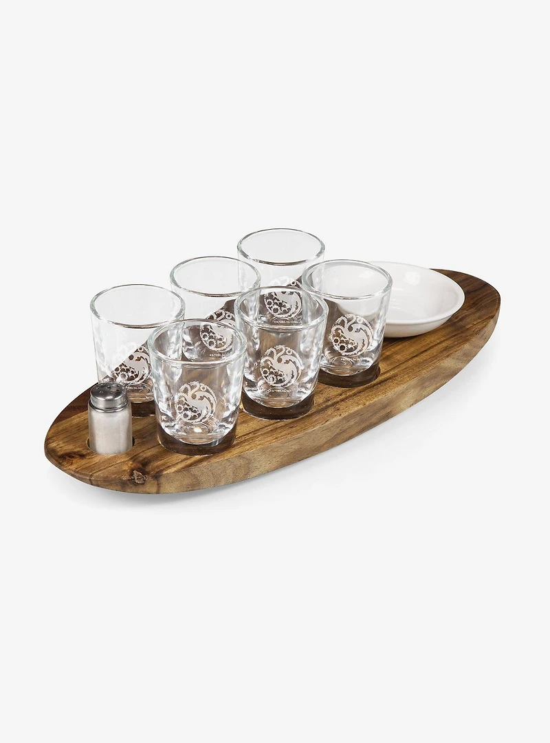 House of the Dragon Cantinero Shot Glass Serving Set