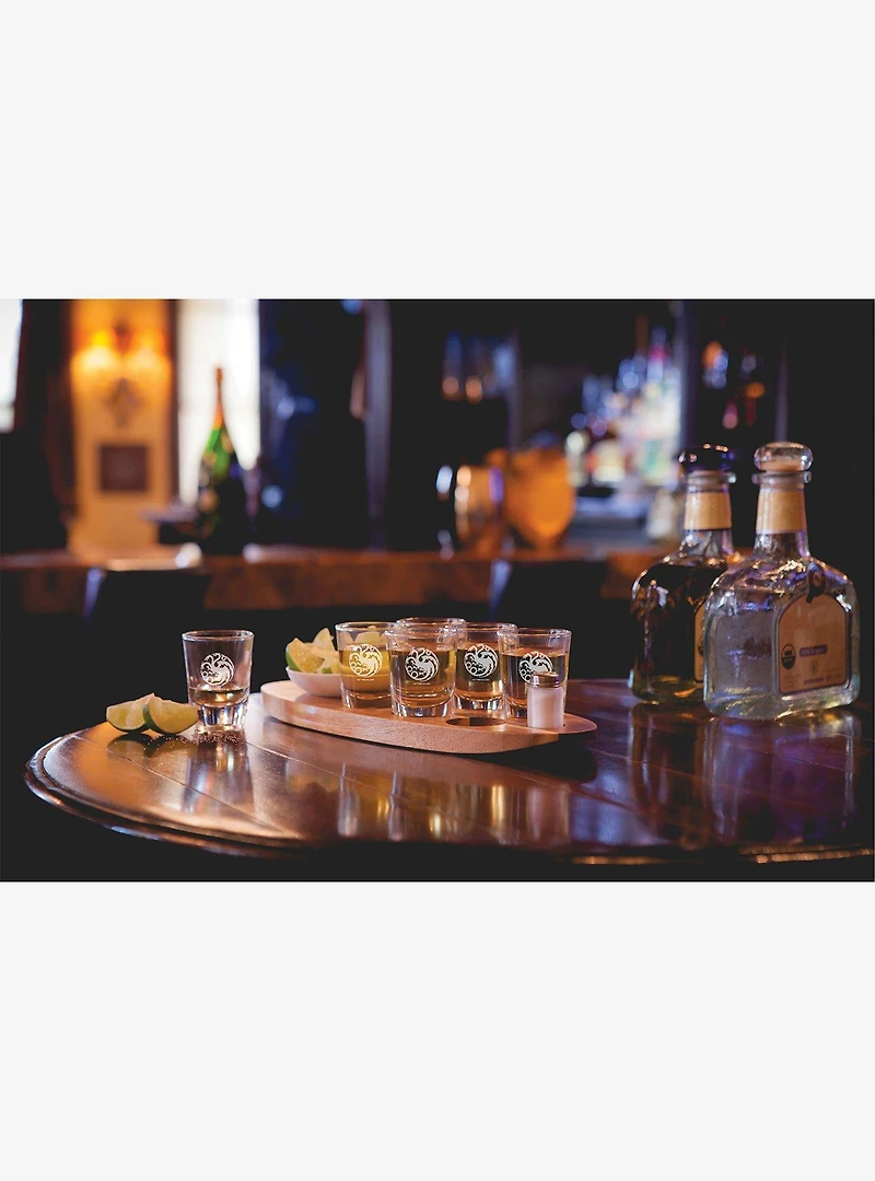 House of the Dragon Cantinero Shot Glass Serving Set