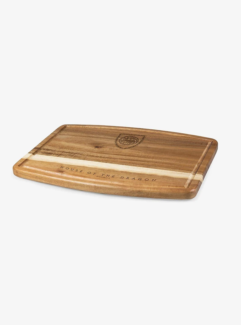House of the Dragon Ovale Acacia Cutting Board