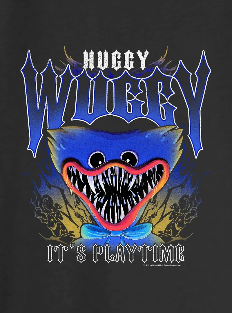 Poppy Playtime Huggy Wuggy Play Time Womens Oversized Sweatshirt