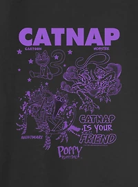 Poppy Playtime Catnap Just Kitten Womens Oversized Sweatshirt