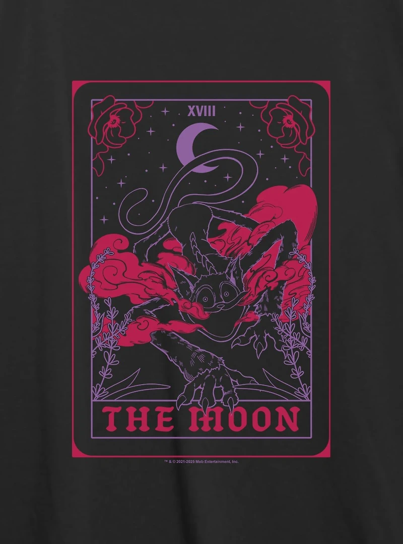 Poppy Playtime Catnap The Moon Tarot Womens Oversized Sweatshirt