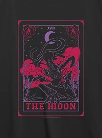 Poppy Playtime Catnap The Moon Tarot Womens Oversized Sweatshirt